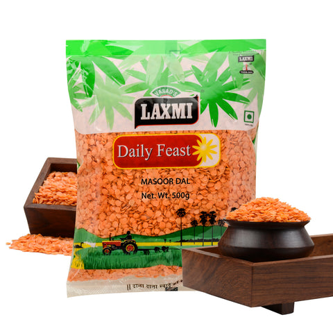 Red Split Masoor Dal - Sabut Dal - Malka - Red Dal