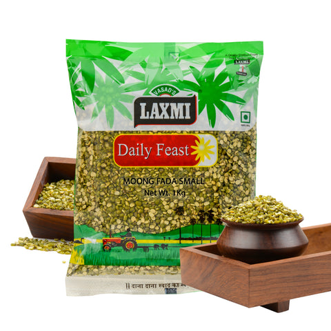 Small Split Moong Beans with Skin Small - Moong Dal