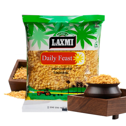 Unpolished Toor Dal Arhar Dal Also Used as Pigeon Pea, 500 grams